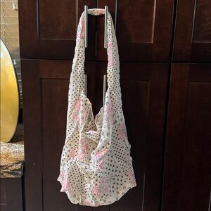FREE PEOPLE FABRIC TOTE/HOBO BAG